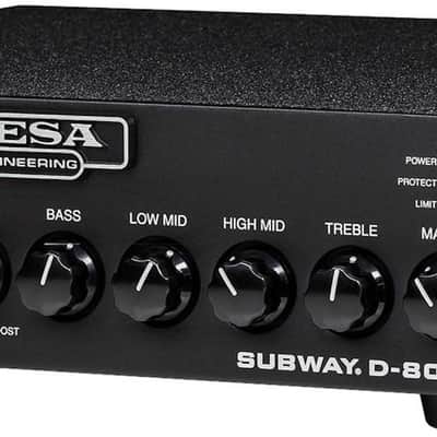 Mesa Boogie Subway D-800 Lightweight 800-watt Bass Head image 1