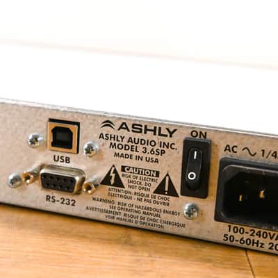 Ashly Protea 3.6SP 3-Input, 6-Output Digital Speaker Processor CG01XVC image 10