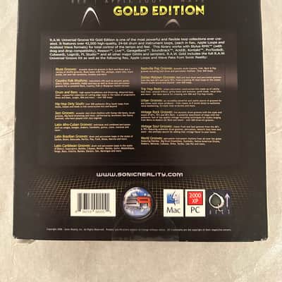 Sonic Reality R.A.W. Gold Edition 38GB Loop Library – Universal Groove Kit + 15 Style Paks – Physical DVD Set image 2