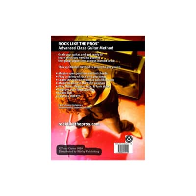 Rock Like The Pros Advanced Class Guitar Method Book image 2