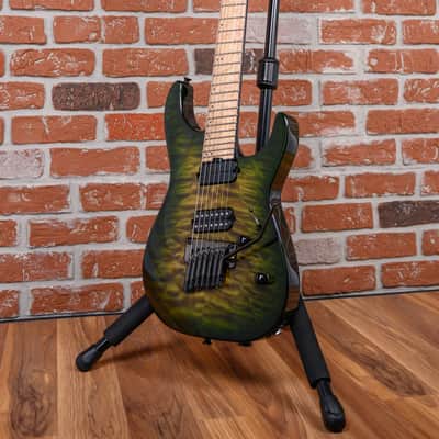 Jackson USA Custom Shop Soloist MS Master Built By “Metal” Joe Williams Quilt Maple Top Zilla Burst #701 Built for NAMM in 2019 with Original Hard Shell Case. image 5