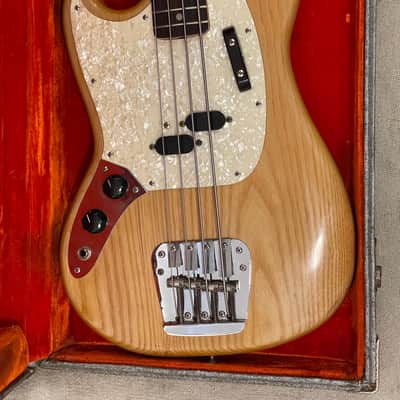 1966-1969 Fender USA Left Hand Lefty Mustang / Musicmaster Bass Case Silver Tweed - Extremely Rare CASE ONLY image 21