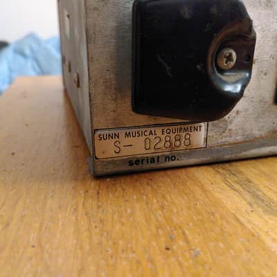 Sunn Model T 1970s - Black image 6