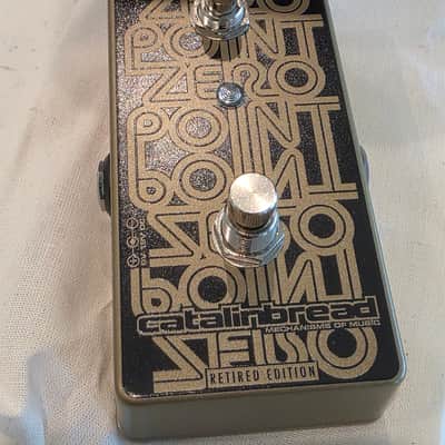 Catalinbread Zero Point Tape Flanger 2026 Limited Edition Gold Graphics image 2