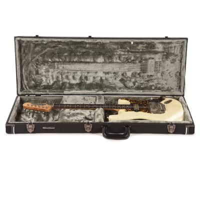 Waterslide S-Style Coodercaster Aged White Nitro w/ Mojo Lap Steel & Gold Foil Pickups (Serial #592026) image 8