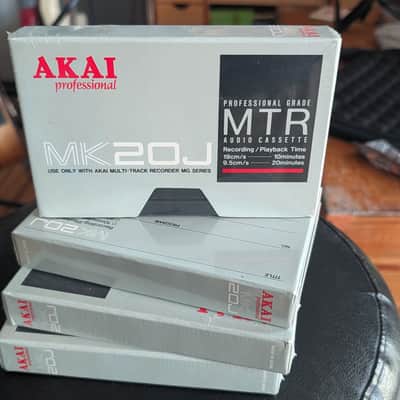 New 4 x AKAI MK20J Cassette MK20J  (original Sealed) for MG series MG1212, MG1214 image 4