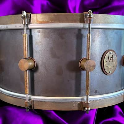 A&F Drum Co. 6.5x14 Inch Copper Snare 2025 - Raw Copper image 5