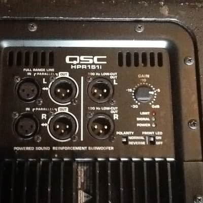 QSC HPR 151i Powered Subs (pair). (Reduced) image 2