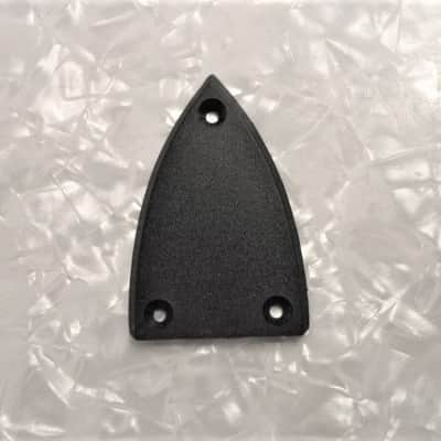 BC Rich Truss Rod Cover Black Matte fits Most BC Rich guitars & Other Guitars with 3 hole Triangle image 2
