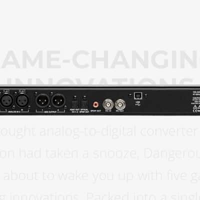 Dangerous Music CONVERT-AD+ Stereo A/D Converter with Transformer Insert 2017 - 2019 - Black image 3