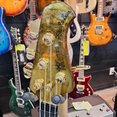 Ernie Ball Music Man 50th Anniversary StingRay 4 H 2026 - Molten Gold 9.6 pounds image 7