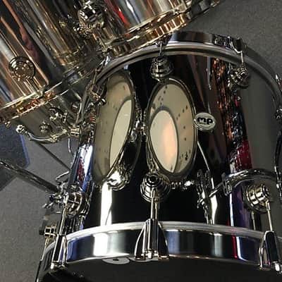 DW Drum Workshop Collectors Series Stainless Steel 5 Pc. Drum Set Kit with Nickel Hardware $5299.99 image 3