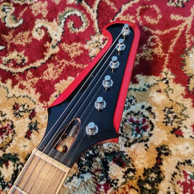 *RARE* 1989 Orville by Gibson FB Firebird Ferrari Red with Matching Headstock and Original Softcase, Japan MIJ image 11