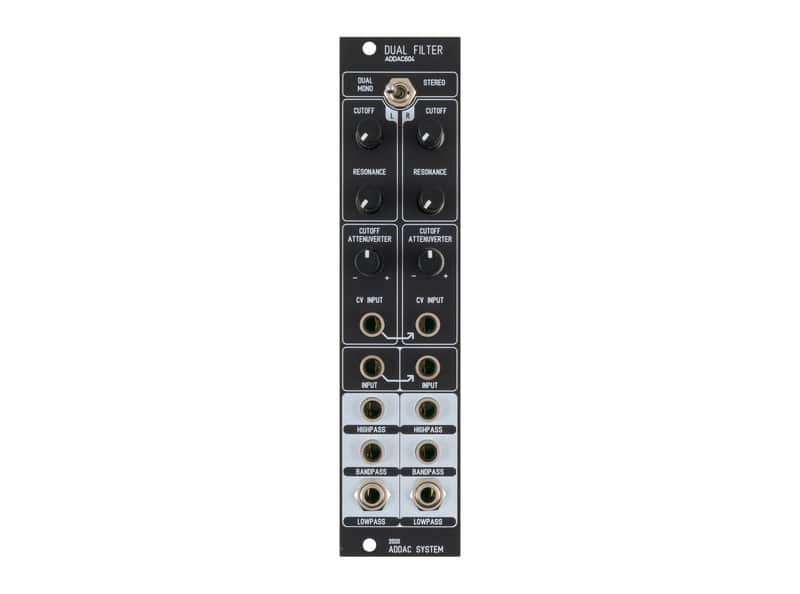 ADDAC System ADDAC604 Dual Filter (Black) [USED] image 1