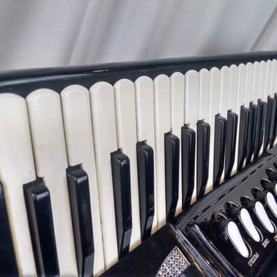 2859 - Black Excelsior Excelsiola Piano Accordion LMH 41 120 image 13