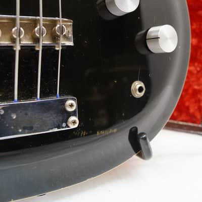 Acoustic Black Widow Bass  Black image 6