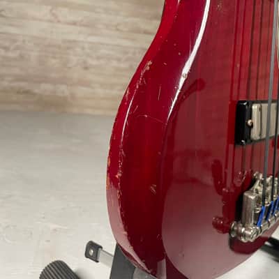 Greco EB-550 SG Bass 1983 - Cherry Red image 7