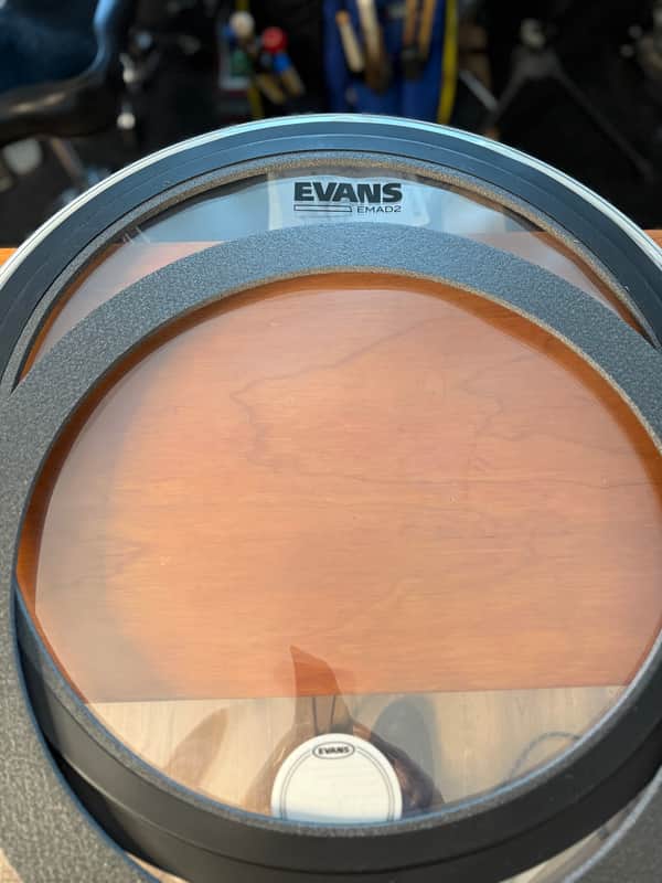 Evans drum heads clear set(4 heads) 20" EMAD2 Bass & 10/12/14" G2 Fusion ETP-G2CLR-F Tom set image 1