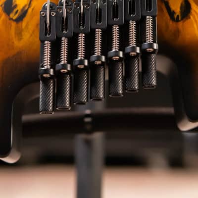 Legator G7FSS-DV Ghost 7-String Multi-Scale Headless Electric Guitar - Death Valley with Gig Bag image 12