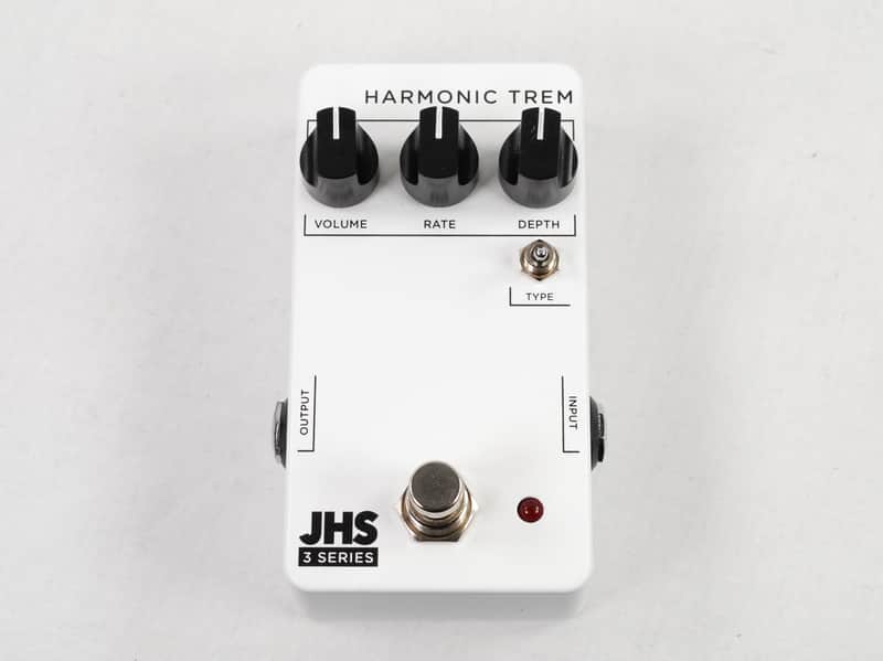 Used JHS 3 Series Harmonic Tremolo Guitar Effects Pedal image 1