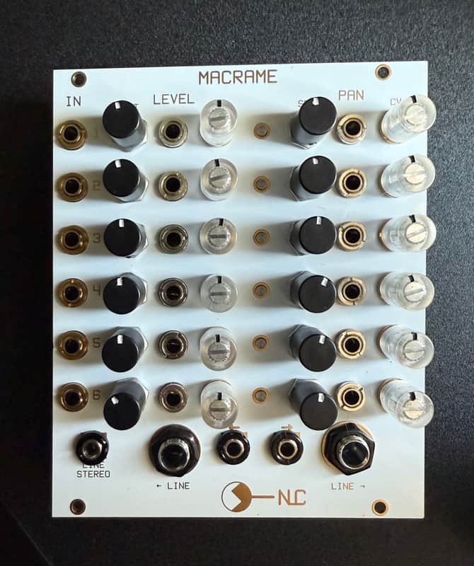 Nonlinearcircuits NLC Macrame - 6 Channel Stereo Mixer / VCA / Panner image 1