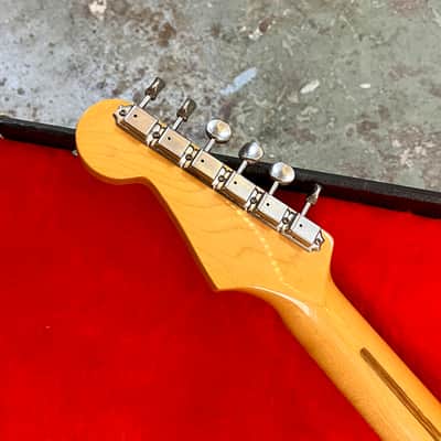 MIJ Fender Stratocaster ST-57 2015 - Olympic white original vintage Japan image 8