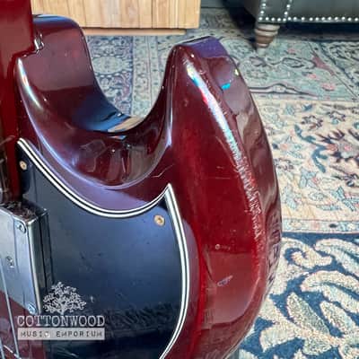 Vintage 1970s Greco EB420 Bass Guitar – Cherry Red (Made in Japan) image 14