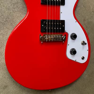 2017 Gibson S Series M2 Guitar Melody Maker Les Paul Junior Bright Cherry Red image 1