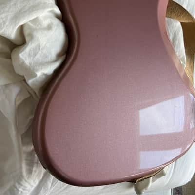 Squier Jazz Bass Loaded Body 2023 - Burgundy Mist Heavy Relic, Fender AV75 image 4