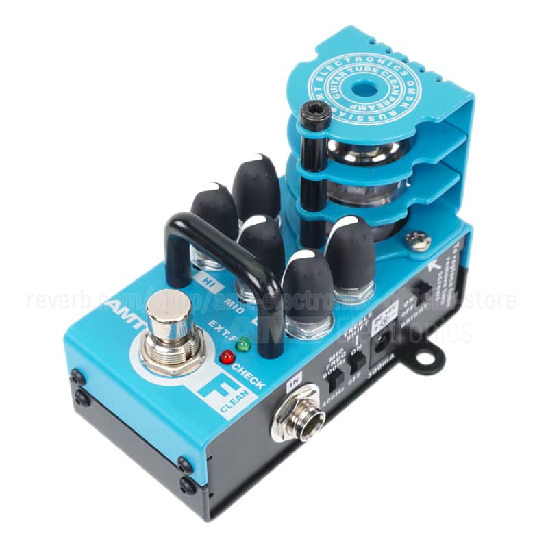 AMT Electronics Bricks F-Clean - 1 channel tube guitar preamp (Fender Twin) image 1