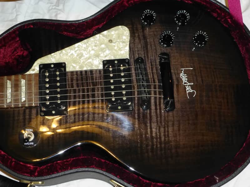 Gibson Les Paul Joe Perry 1997 Black & Gray image 1
