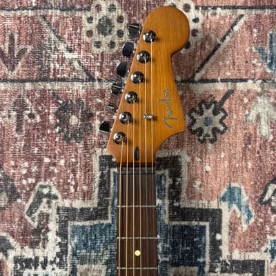 2025 Fender Acoustasonic Standard Jazzmaster Honey Burst Acoustic Electric Offset Guitar! image 11