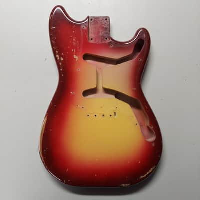 1963 Fender Duo Sonic Body Original Maroon Burst 3lbs 14oz. image 1