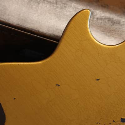 Unplayed! 2023 Gibson Custom Shop 1955 Reissue M2M Les Paul P90 Electric Guitar Heavy Murphy Aged Double Gold + COA OHSC image 14