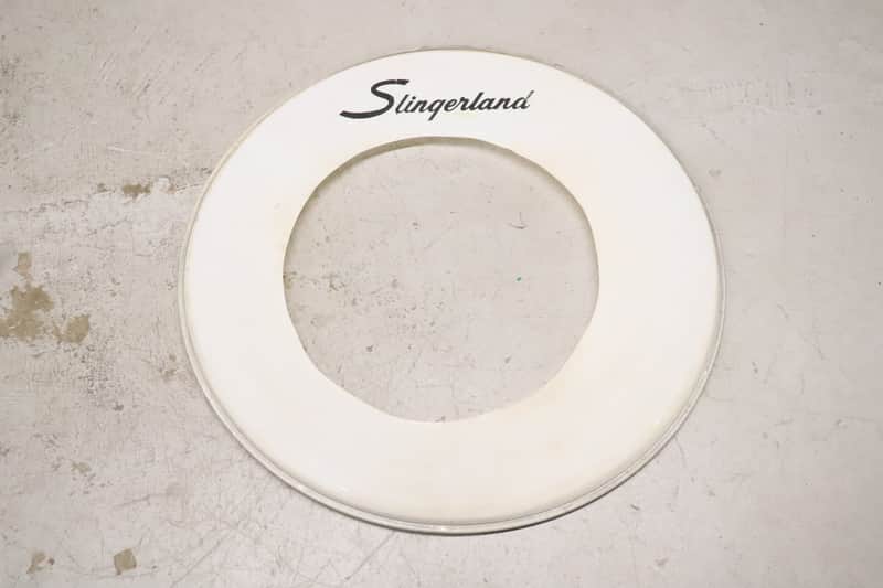 Slingerland 24" Bass Drum Head Vintage image 1