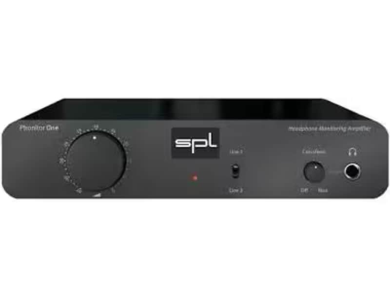 SPL Phonitor One Headphone Amplifier Black image 1