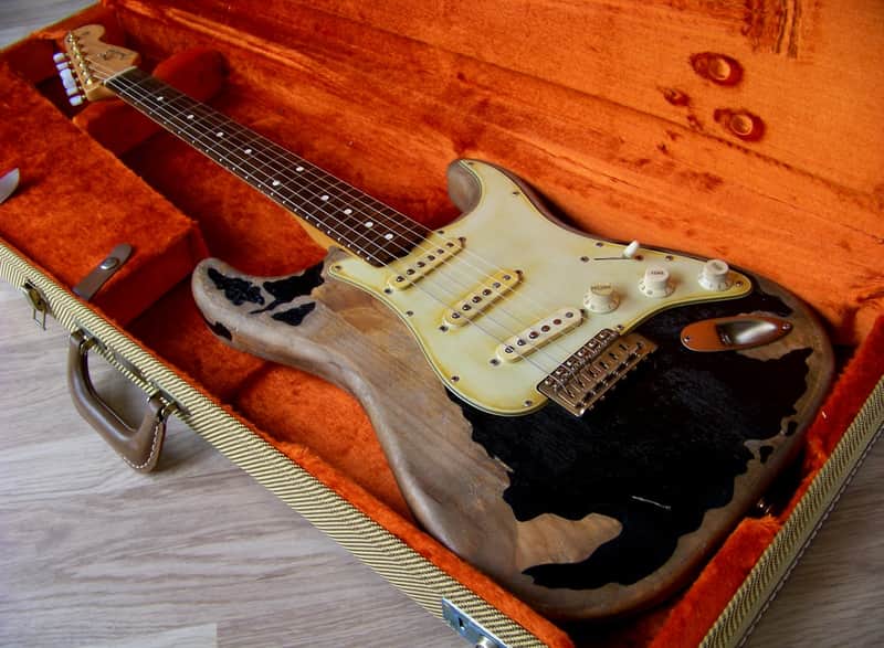 TPP - John Mayer "Black One" Fender USA Signature Stratocaster Tribute + Big Dipper pups image 1