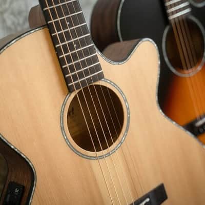 Cort SFX-E NS | Solid Spruce/Mahogany Thin Body Venetian Cutaway with Electronics. New with Full Warranty! image 14