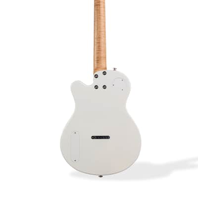Heatley Guitars Beaumont, 2022 Amber/Ivory, Wolftone P-90's NEW (Authorized Dealer) image 7