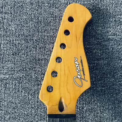 Maple Wood Guitar Strat Style Neck, Rosewood Fingerboard 22 Frets image 5