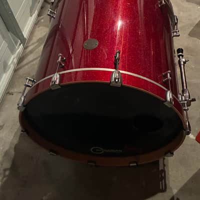 ddrum Dios Maple 20x22" Bass Drum 2019 - Present - Cherry Sparkle image 1
