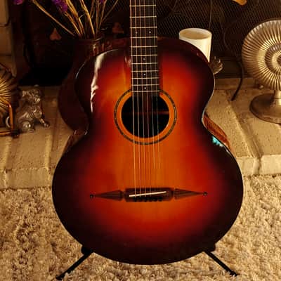Rick Turner Custom 12-Fret Acoustic (2001) – Hand-Signed by Rick Turner – Walnut & Spruce – 18V Turner Electronics – 1 of 2 Built image 4