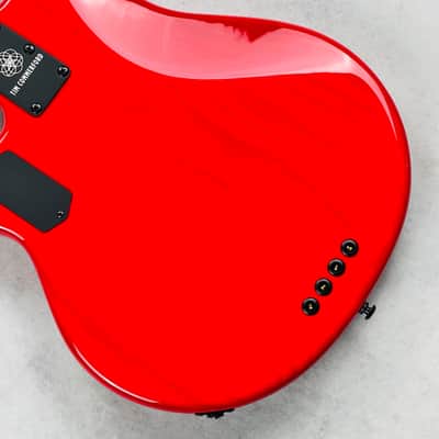 Ernie Ball Music Man Tim Commerford Active StingRay 4-String Bass 2025 - Caliper Red image 11