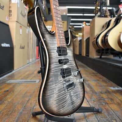 Suhr Modern Plus Electric Guitar Trans Charcoal Burst w/Pao Ferro Fingerboard, Hard Case image 2
