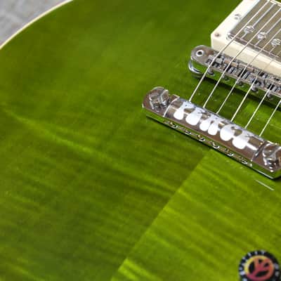 Orianthi Owned and Played and Signed! Gibson Les Paul Peace 2014 - Mellow Out Green + hard Case image 6