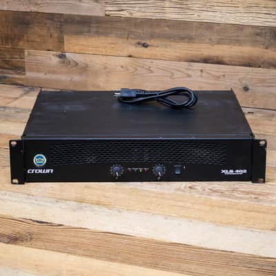 Crown XLS-402 (XLS402) 2-Channel Stereo 900W Power Amplifier U272272-01 image 2