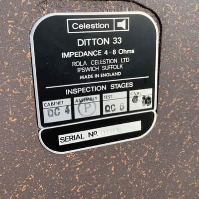 Vintage Celestion Ditton 33 Hifi Home Speakers w/ Original Stands image 16