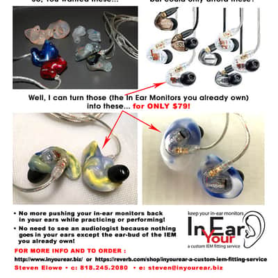 InYourEar Custom Fitting for in-ear monitors service image 1