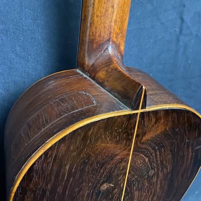 Castellon y Pomar Violin Scroll 1853 - French Polish image 12