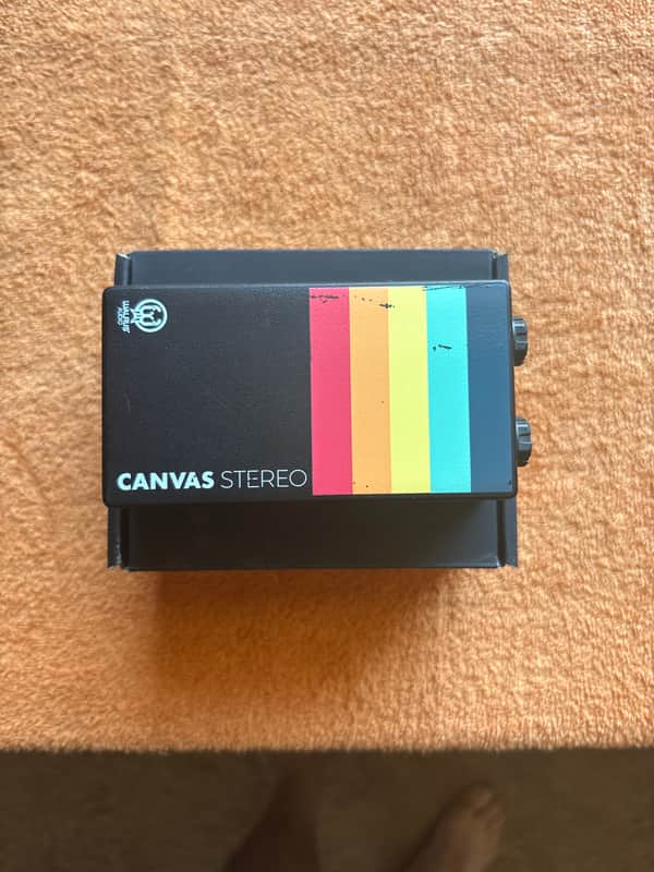 Walrus Audio Canvas Stereo Dual Line Isolator Direct Box 2022 - Present - Black w/ Rainbow Graphic image 1